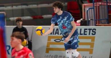 Pallavolo Mercato – Delta Volley Porto Viro: biennale per il giovane opposto Alberto Zaghetto