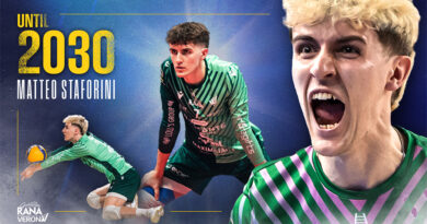 Pallavolo SL – Matteo Staforini e Verona insieme sino al 2030