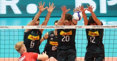 Pallavolo EuroVolleyM2026 – Italia-Slovacchia 3-1: momenti della terza vittoria nel torneo