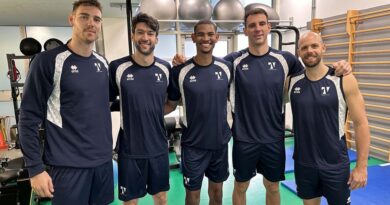 Pallavolo SL – Trento quasi al completo, in gruppo anche Adriano, Flavio, Nedeljkovic, Torwie e Sbertoli