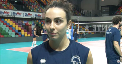 Pallavolo A1F – Scandicci, Martina Armini dopo l’allenamento congiunto con Il Bisonte Firenze