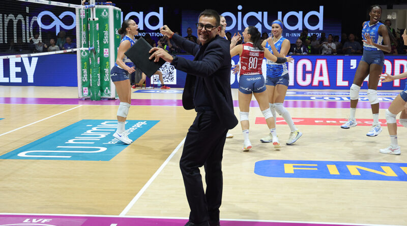 Pallavolo A1F – Milano, Blengini: “Le ragazze hanno dimostrato di saper soffrire, con normalità”