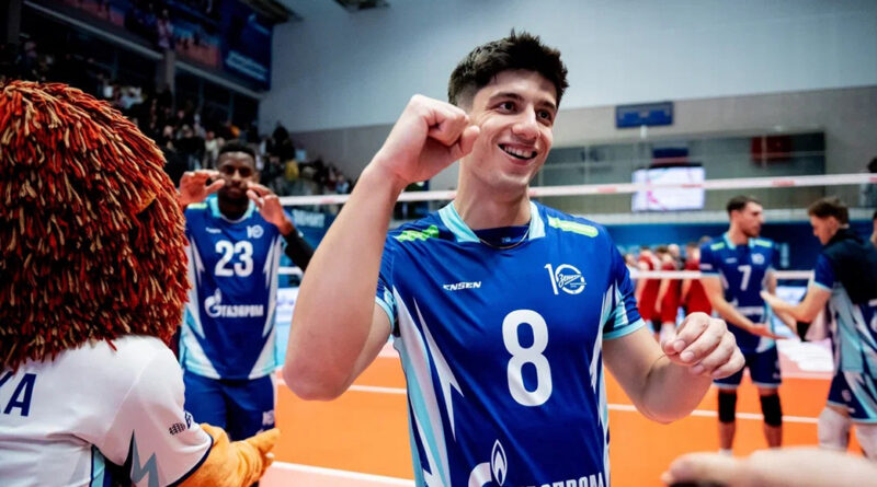 Pallavolo Russia – Esordio vincente in campionato per Mattia Boninfante e lo Zenit San Pietroburgo