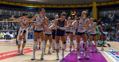 Pallavolo A1F – Sarah Fahr e Daniele Santarelli: “Un bel 3-0 su un campo difficile, siamo contenti”