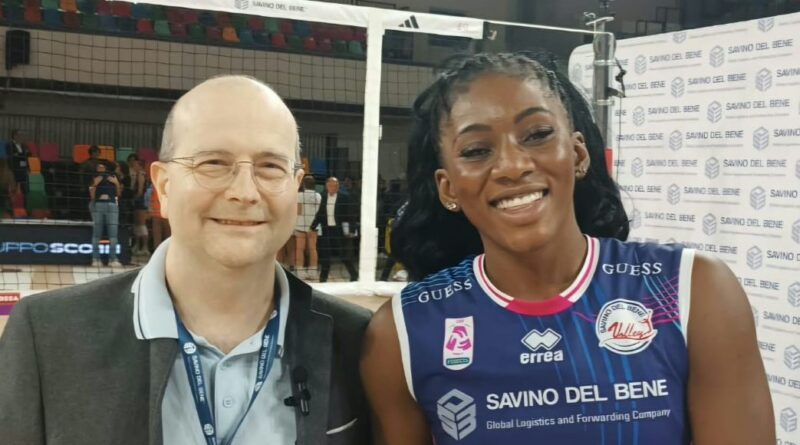 Pallavolo A1F – Chidera Eze: “Si sta creando il nostro sistema di gioco, è molto bello da vedere”