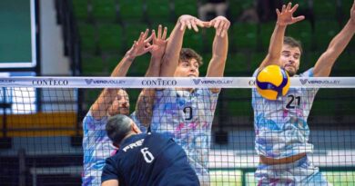 Pallavolo SL – Allianz Milano-Vero Volley Monza 4-0.  Falasca: “Viste tante cose molto positive” Massari: “Nonostante il risultato noi siamo stati bravi”