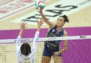 Pallavolo A1F – Daniele Santarelli, Raphaela Folie e Gabi dopo Imoco-UYBA 3-0