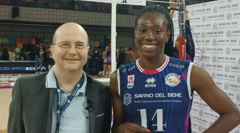 Pallavolo A1F – Nwakalor: “Siamo partite determinate, con un obiettivo ben chiaro in testa”