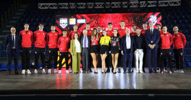 Pallavolo SL – La Lube si è presentata ufficialmente. Le dichiarazioni di Balaso, Giulianelli, Podrascanin e Nikolov
