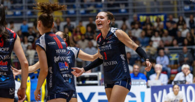 Pallavolo A1F – Chieri, Lubian: “Una partita in cui ogni set siamo riuscite a trovare la nostra luce, e poi ci lasciavamo andare sulle cose semplici”