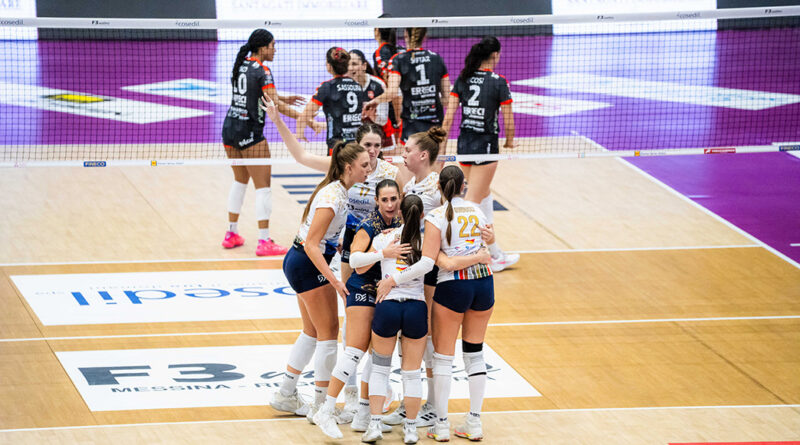 Pallavolo A2F – Michele Marchiaro e Helena Sassolini post-match Akademia Messina vs Futura Giovani 1-3