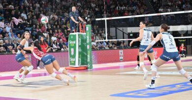Pallavolo A1F  – La Numia Milano vince 3-0 anche contro Bergamo e riaggancia al vertice Conegliano