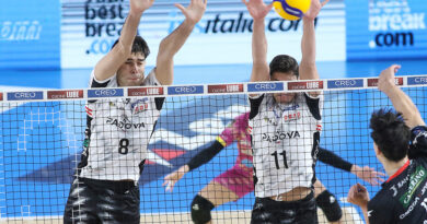 Pallavolo SL – Padova, Bristot e Pellacani: “Con Perugia ci servirà essere compatti e cercare di lottare su ogni punto”