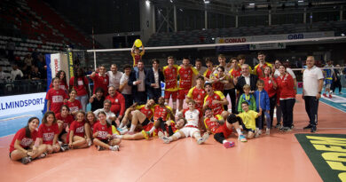 Pallavolo A2M – Reggio Emilia-Belluno 3-2: i reggiani vincono al tie-break dopo una sfida di oltre tre ore
