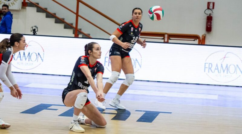 Pallavolo A2F – L’Erreci Futura Giovani vince in rimonta a Messina e rimane a -3 tre dal primo posto