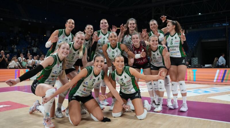 Pallavolo A1F – Le tigri di Vallefoglia la spuntano al tie-break dopo una battaglia infinita: Scandicci ancora battuta al quinto