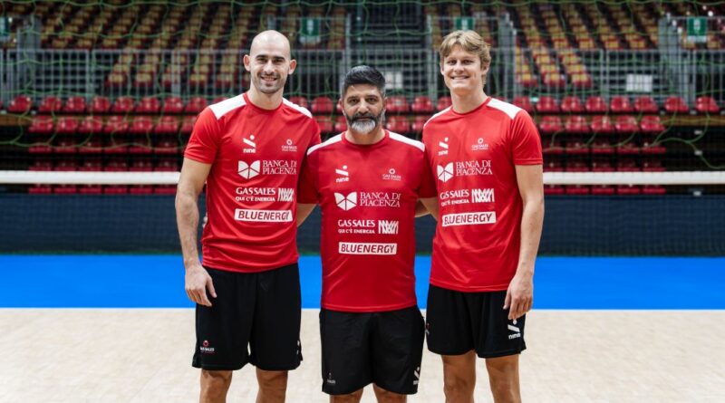 Pallavolo SL – Piacenza: Galassi è tornato a lavorare con Boninfante, Robinson farà il recupero con la squadra biancorossa